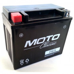 YTX12 Moto Classic Battery Left Profile