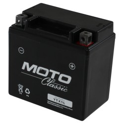 YTX5L Moto Classic Battery Left Profile